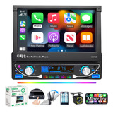 Autoestéreo Auto Retráctil Pantalla Mirrorlink 7in 1din Hd 