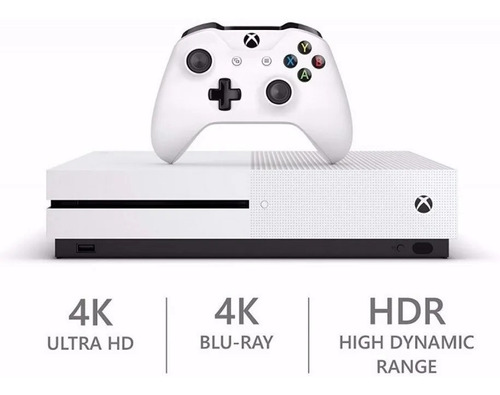 Microsoft Xbox One S 1tb Standard Cor  Branco - Semi Novo