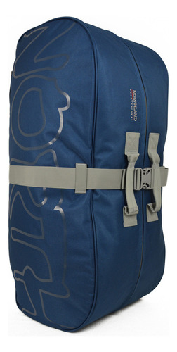 Bolso Mochila Northland Go 3 De 90 Litros - Super Reforzado Color Azul Diseño De La Tela Liso