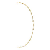 Pulseira Feminina Ouro 18k Coffee 18 Cm Certificado Garantia