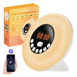 Reloj Despertador Con Luz De Amanecer Para Ninos, Adultos, P