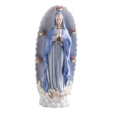 Escultura De Porcelana Virgen María Arte Y Tipo B
