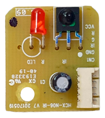 Placa Receptora / Sensor Ir Hcx-n06-ir Ctv50uhdsm Tv Cobia