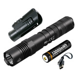 Lanterna Tática De Mão Led Nitecore P10 V2 1100 Lúmens Edc