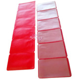 100 Envelope Plastico Protetor Porta Tag Cartãozinho 4,5x8cm