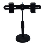 Base Tripode Para Aro Led  Doble Soporte Para Celular