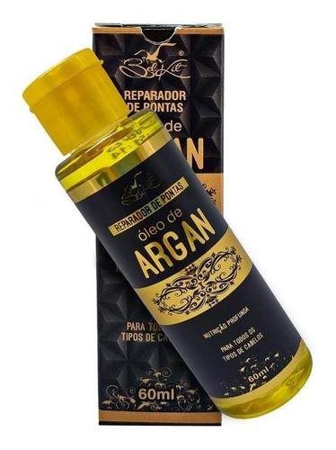 24 Oleo De Argan Belkit Reparador De Pontas 60ml Atacado