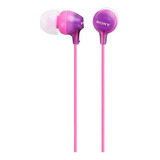 Audífonos Sony Ex Series Mdr-ex15lp - Color Violeta