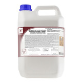 Cloroclean Foamy Detergente Desinf Industria Alimentícia 5l
