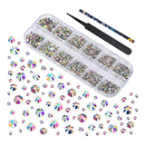 Nail Art Rhinestone 3d Nail Decoracin Accesorios Duradera Br