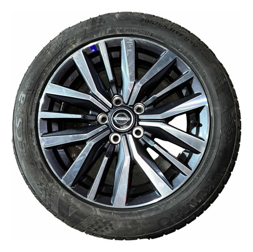 Rin Y Llanta 17 De Nissan Kicks 2020/2024 205/55r17 Kumho