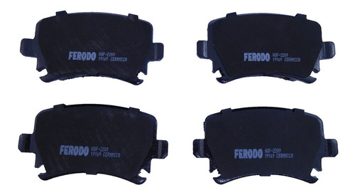 Pastillas De Freno Ferodo Audi S3  2006- Trasera