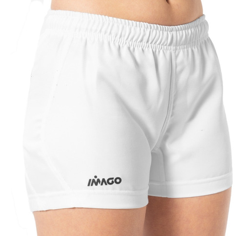 Short Mujer Rugby Liso Imago Deportivo Running Gimnasio