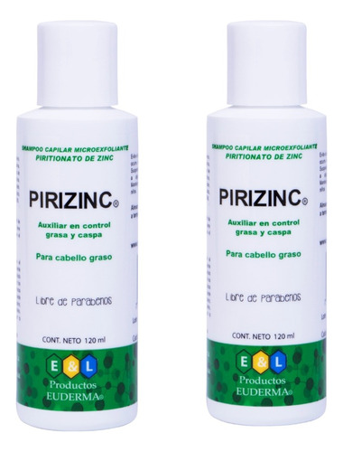2 Pirizinic Shampoo Antiseborreico Envio Gratis 