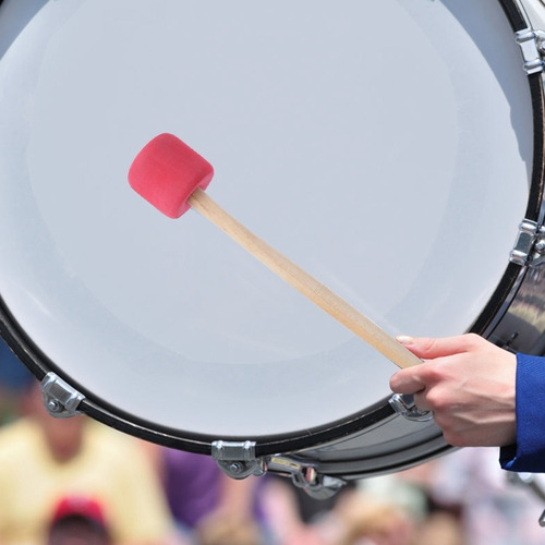 Palo De Mazo De Bombo Para Percusión De Bandas De Bateristas