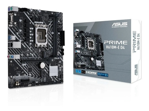 Mother Asus Prime H610m-e D4 Intel 12va Gen Socket 1700 !!