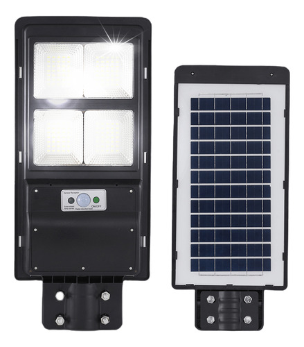 Reflector Solar Led 120w Gadnic Sensor Movimiento Exterior Color De La Carcasa Negro