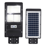 Reflector Solar Led 120w Gadnic Sensor Movimiento Exterior Color De La Carcasa Negro