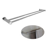  Porta Toalha Duplo Para Banheiro 50cm Inox 304 - Rr1011