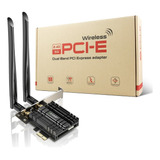 Tarjeta Red Edup Wifi6 1800 Mbps Pci-e Bt 5.2 De Doble Banda