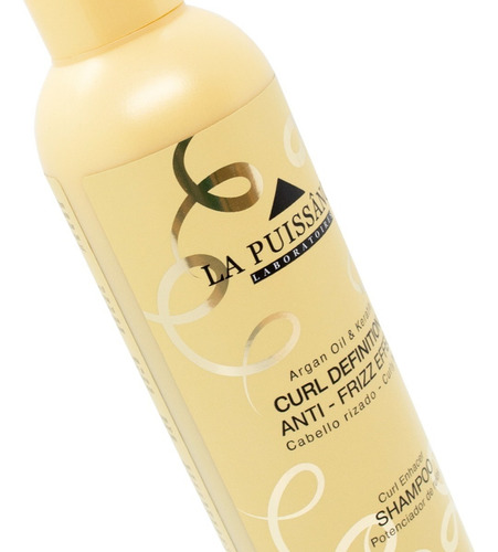 La Puissance Shampoo Potenciador Rulos Cabello Ondas X 300ml