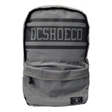 Mochila Dc Shoes Modelo Backstack Gris Negro Importada