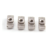 T Nut Fastener 100 Unidades De Aço Carbono Com Revestimento