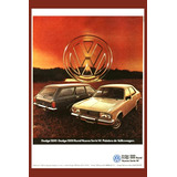 Poster Carteles Antiguo 60x40cm Chrysler Dodge Vw 1500 Au188