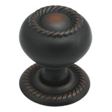10 Pack -  4040orb Oil Rubbed Bronze Rope/scroll Cabinet Har