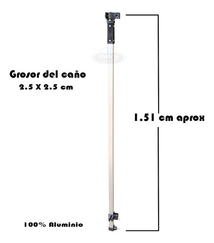 Columna Para Carpa Gazebo Outdoorz Ipanema 3x3 Repuesto