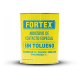 Adhesivo Cemento Contacto Sin Tolueno Fortex 18 Lt 