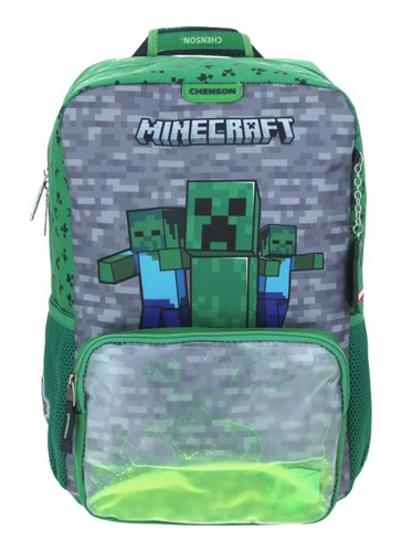 Mochila Minecraft Primaria Backpack Chenson Vs1530