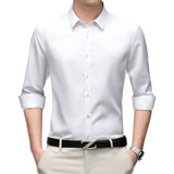 Camisa Ajustada En Pulgadas, Ropa Profesional, Manga Larga B