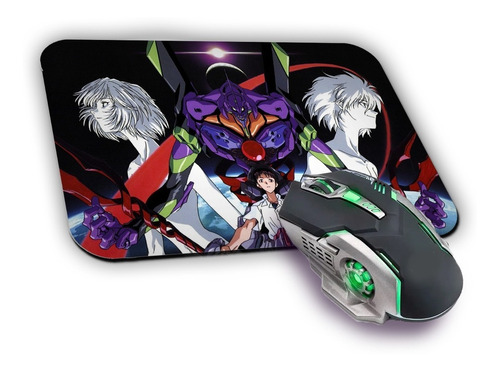 Mousepad 22x18 Neon Genesis Evangelion Anime Gamer