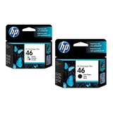 Pack De Tintas Hp 46 Negro Y Color