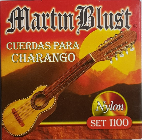 Cuerdas Encordado Para Charango Martin Blust Set1100