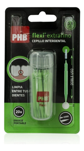 Cepillos Interdentales Phb Flexi 0.9mm