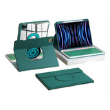 Funda 360 Rotate Con Teclado Rgb Para iPad 10th 10.9 Inch