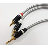 Cable Mini Plug Stereo A 2 Rca 2,5 Metros Premium Puresonic.