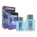 After Shave 120ml + Colonia 60ml Ice Blue Aqua Velva (1 U) 
