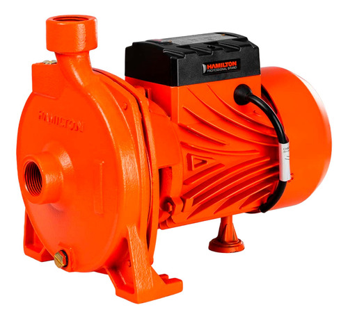 Bomba Centrifuga Monofasica 1hp 750w Hamilton Hbc158 C Color Naranja Fase Eléctrica Monofásica Frecuencia 50 Hz