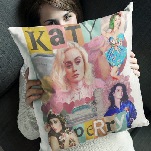 Almofada Cheia 40cm Katy Perry Single Pop Katycats Linda Fã