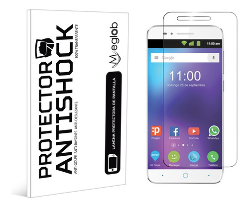 Protector De Pantalla Antishock Para Zte Blade V6 Max