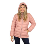 Jaqueta Nylon Puffer Casaco Teddy Dupla Face Capuz Removivel