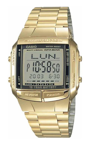 Reloj Casio Digital Metálico Db-360g-9a