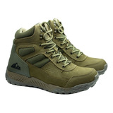 Bota Crosscountry 7603 Under Nobuck Olivo Piel Vacuno Cab