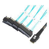 Cable De Mini Sas A 4 Sata - 3,3 Pies