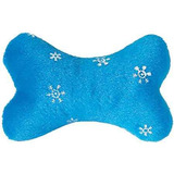 Juguete Perro Zanies Blizzard Bones, Pequeño, Azul