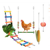 Comedero Colgante Chicken Swing Toys Para Gallinas