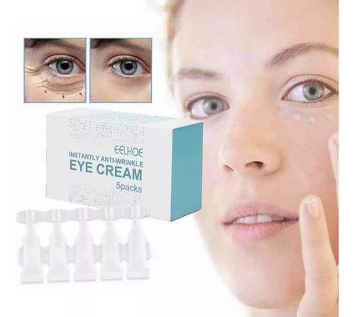 Crema Contorno De Ojos Anti Arrugas Instantáneo Para 40 Días